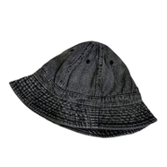 NEW HATTAN / DENIM BALL HAT (BLACK)