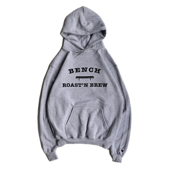 ＢＥＮＣＨ　／　ＣＯＬＬＥＧＥ　ＬＯＧＯ　ＨＯＯＤＹ　（ＧＲＥＹ）