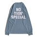 ＮＯＴＨＩＮ’　ＳＰＥＣＩＡＬ　／　Ｆ／Ｗ　１９　ＬＯＧＯ　ＬＯＮＧ　ＳＬＥＥＶＥ　（Ｓｔｏｎｅｗａｓｈｅｄ　Ｂｌｕｅ）