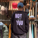 ＮＯＴＨＩＮ’　ＳＰＥＣＩＡＬ　／　ＮＯＴ　４　ＹＯＵ　ＬＯＮＧ　ＳＬＥＥＶＥ　ＴＥＥ　（ＢＬＡＣＫ）