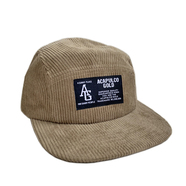 ACAPULCO GOLD / AG CORDUROY CAMP CAP (KHAKI)