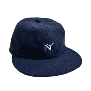 ACAPULCO GOLD / NY WOOL 6 PANEL CAP (NAVY)