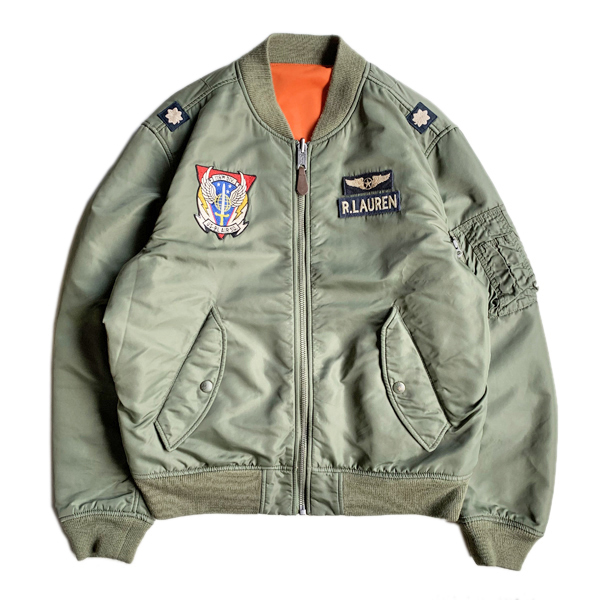 ONLINE SHOP：POLO RALPH LAUREN / REVERSIBLE MA-1 JACKET｜BEDLAMや