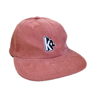 KRU NYC / KR CORDUROY 6PANEL CAP (CORAL)