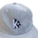 ＫＲＵ　ＮＹＣ　／　ＫＲ　ＣＯＲＤＵＲＯＹ　６ＰＡＮＥＬ　ＣＡＰ　（ＧＲＥＹ）