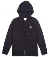 LASER BARCELONA / BORNE ZIP HOODIE (BLACK)