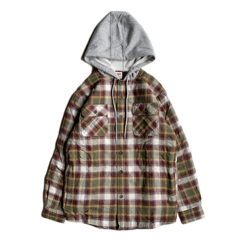 ＷＲＡＮＧＬＥＲ　／　ＦＬＡＮＮＥＬ　ＳＨＩＲＴ　ＪＡＣＫＥＴ　（ＢＲＯＷＮ）