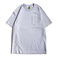 BEDLAM / WORLDWIDE OVAL POCKET TEE (GREY)