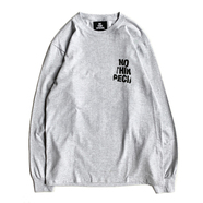 NOTHIN' SPECIAL / WRINKLE LOGO LONG SLEEVE TEE (ASH)