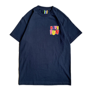 BEDLAM / HAVE FUN TEE (NAVY)