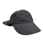 KNP HEADWEAR / SUNSHADE FISHING CAP (BLACK)