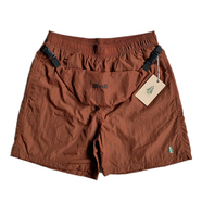 WOODS CANADA / EASY NYLON SHORTS with BAG (BROWN)