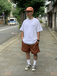 ＷＯＯＤＳ　ＣＡＮＡＤＡ　／　ＥＡＳＹ　ＮＹＬＯＮ　ＳＨＯＲＴＳ　ｗｉｔｈ　ＢＡＧ　（ＢＲＯＷＮ）