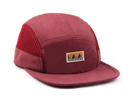 LASER BARCELONA / MONTSENY CAMPER TECH CAP (BURGUNDY)