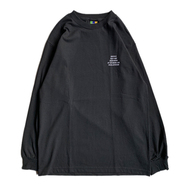 BEDLAM / SERVICE LS TEE (BLACK)