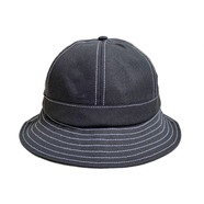 NOTHIN' SPECIAL / ORGANIC COTTON 6 PANEL BELL HAT (BLACK)