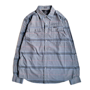 ATG by WRANGLER / UTILITY FLANNEL SHIRT (GREY)