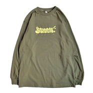 BENCH / THROW UP LS TEE (OLIVE)