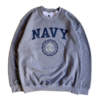 ＩＶＹ　ＳＰＯＲＴ　／　ＵＳ　ＮＡＶＡＬ　ＡＣＡＤＥＭＹ　ＳＷＥＡＴ　ＳＨＩＲＴ　（ＧＲＥＹ）