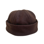 EMSTATE by WINNER CAPS / WOOL ROLL CAP (BROWN)