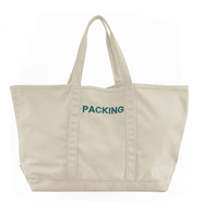 PACKING / CANVAS TOTE BAG (NATURAL)