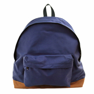 PACKING / BOTTOM SUEDE BACKPACK (NAVY)