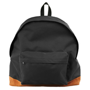 PACKING / BOTTOM SUEDE BACKPACK (BLACK)