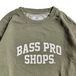 ＢＡＳＳ　ＰＲＯ　ＳＨＯＰＳ　／　ＬＯＧＯ　ＣＲＥＷ　ＮＥＣＫ　（ＯＬＩＶＥ）