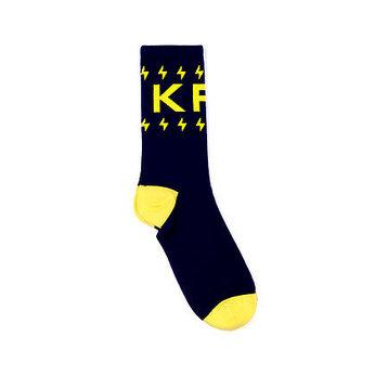 ＫＲＵ　ＮＹＣ　／　Ｋｒｕ　Ｋｎｉｔｔｅｄ　Ｓｏｃｋｓ　（ＢＬＡＣＫ）