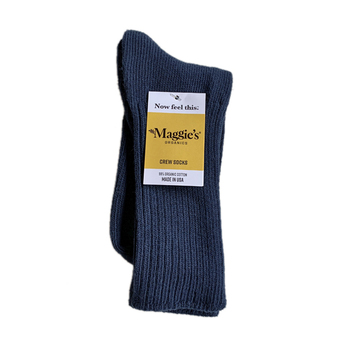 Ｍａｇｇｉｅ’ｓ　Ｏｒｇａｎｉｃ　／　Ｏｒｇａｎｉｃ　Ｃｏｔｔｏｎ　Ｃｒｅｗ　Ｓｏｃｋｓ　（Ｎａｖｙ）