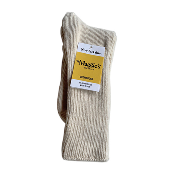 Ｍａｇｇｉｅ’ｓ　Ｏｒｇａｎｉｃ　／　Ｏｒｇａｎｉｃ　Ｃｏｔｔｏｎ　Ｃｒｅｗ　Ｓｏｃｋｓ　（Ｎａｔｕｒａｌ）