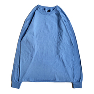 HANES / Beefy LS TEE (DENIM BLUE)