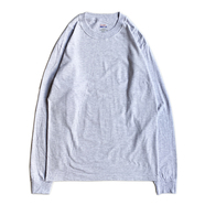 HANES / Beefy LS TEE (ASH)