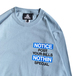 ＮＯＴＨＩＮ’　ＳＰＥＣＩＡＬ　／　ＮＯＴＩＣＥ　ＬＯＮＧ　ＳＬＥＥＶＥ　ＴＥＥ　（Ｓｔｏｎｅｗａｓｈｅｄ　Ｂｌｕｅ）