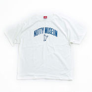 nuttyclothing / NUTTY MUSEUM T-SHIRT (WHITE)