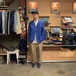 ＲＥＤＫＡＰ　／　ＬＡＰＥＬ　ＣＯＵＮＴＥＲ　ＣＯＡＴ　（ＢＬＵＥ）