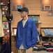 ＲＥＤＫＡＰ　／　ＬＡＰＥＬ　ＣＯＵＮＴＥＲ　ＣＯＡＴ　（ＢＬＵＥ）