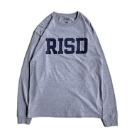 RISD(Rhode Island School of Design) / LOGO LS TEE (GREY)