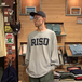 ＲＩＳＤ（Ｒｈｏｄｅ　Ｉｓｌａｎｄ　Ｓｃｈｏｏｌ　ｏｆ　Ｄｅｓｉｇｎ）　／　ＬＯＧＯ　ＬＳ　ＴＥＥ　（ＧＲＥＹ）