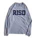 ＲＩＳＤ（Ｒｈｏｄｅ　Ｉｓｌａｎｄ　Ｓｃｈｏｏｌ　ｏｆ　Ｄｅｓｉｇｎ）　／　ＬＯＧＯ　ＬＳ　ＴＥＥ　（ＧＲＥＹ）