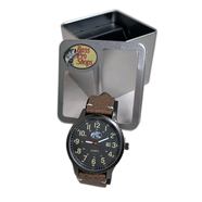 BASS PRO SHOPS / LEATHER STRAP WATCH (BROWN)