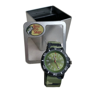 BASS PRO SHOPS / NATO STRAP WATCH (GREEN CAMO)