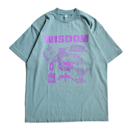WDsounds x WACK WACK / WISDOM T-SHIRTS (AtlanticGreen)