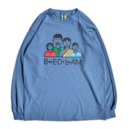 BEDLAM / FAMILY TIES LS TEE (Indigo Blue)