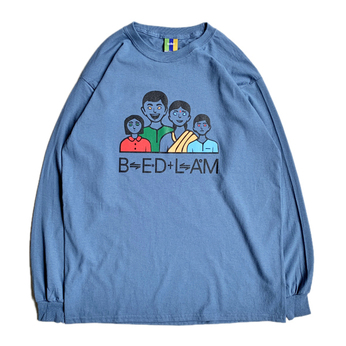 ＢＥＤＬＡＭ　／　ＦＡＭＩＬＹ　ＴＩＥＳ　ＬＳ　ＴＥＥ　（Ｉｎｄｉｇｏ　Ｂｌｕｅ）