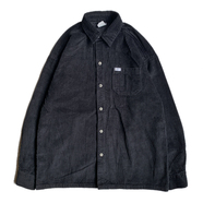 CALTOP / CORDUROY LS SHIRT (BLACK)