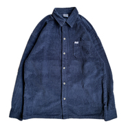 CALTOP / CORDUROY LS SHIRT (NAVY)