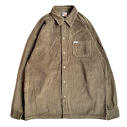 CALTOP / CORDUROY LS SHIRT (CHOCOLATE BROWN)