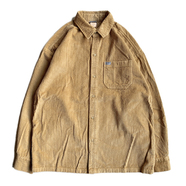 CALTOP / CORDUROY LS SHIRT (GOLDEN BROWN)