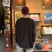 ＣＯＬＵＭＢＩＡ　ＫＮＩＴ　／　［ＭＡＤＥ　ＩＮ　ＵＳＡ］　ＢＯＲＤＥＲ　ＬＳ　ＴＥＥ　（ＢＬＡＣＫ）